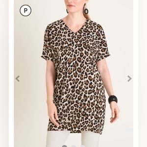 Chico Leopard Bathing Suit Cover Up
